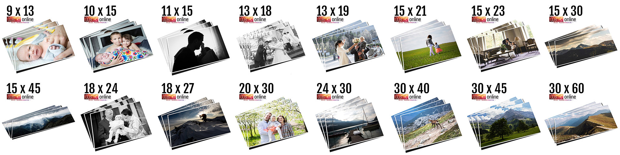 Odbitki wywoływanie zdjęć online papier matowy błyszczący Jedwabny Klasyczne