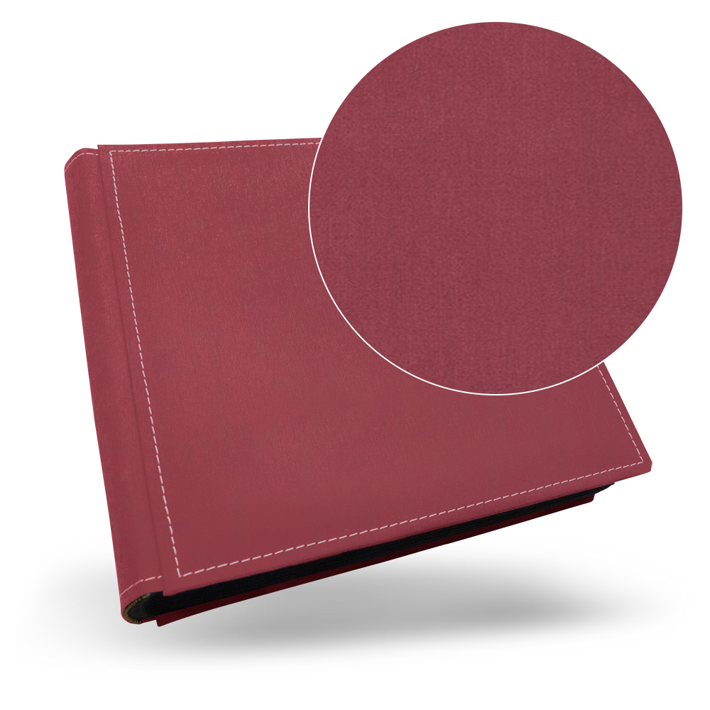 Album Tradycyjny Na Wklejanie 30x30 - Tekstura 09 - MATERIAŁY TEKSTYLNE 10 - Bordo Tekstylny