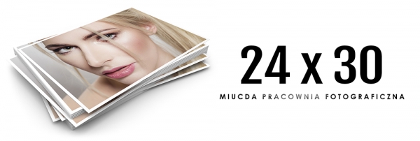 Odbitki 24x30 profesjonalne wydruki zdjęć na papierze fotograficznym Ilford