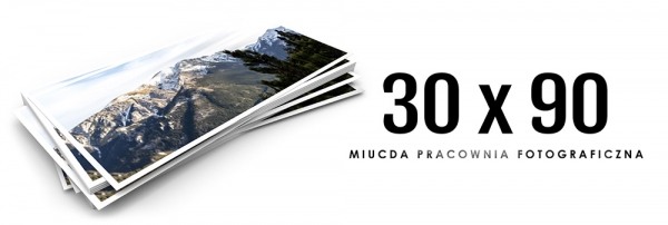 Odbitki Panoramiczne 30x90 wydruki zdjęć na papierze fotograficznym