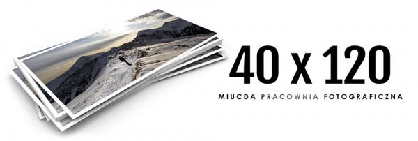 Odbitki Panoramiczne 40x120 wydruki zdjęć na papierze fotograficznym