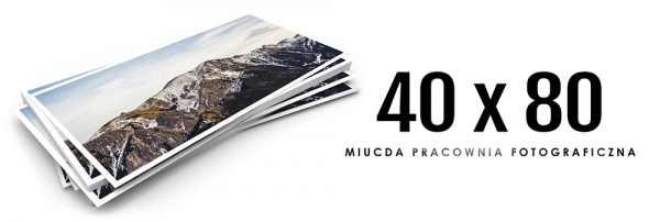 Odbitki Panoramiczne 40x80 wydruki zdjęć na papierze fotograficznym