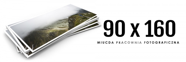 Odbitki Panoramiczne 90x160 wydruki zdjęć na papierze fotograficznym